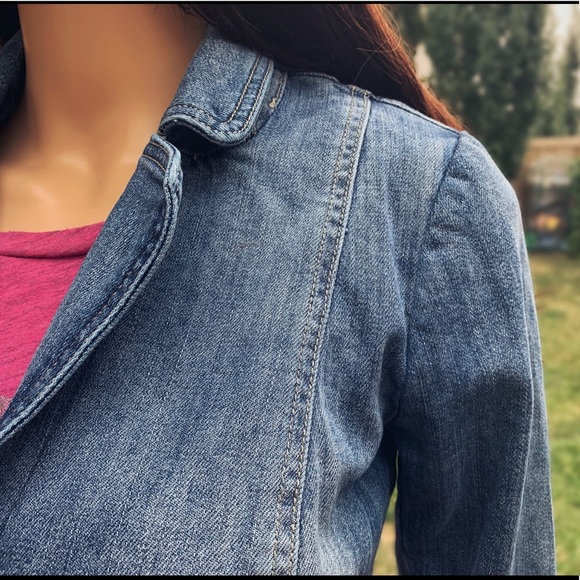 EDC (Espirit) cropped denim jacket - Picture 6 of 15